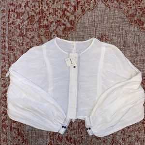 Free People lightweight and flowy blouse